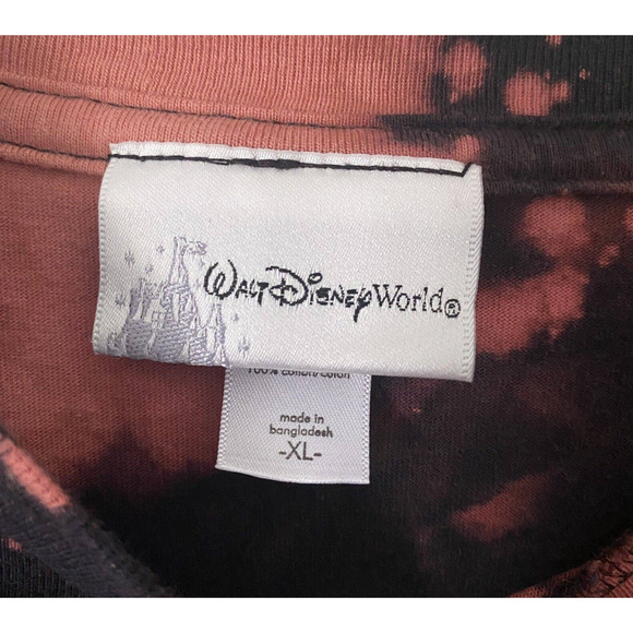 Walt Disney World France Paris Unisex Bleached Distressed T-Shirt - XL - Picture 3 of 6